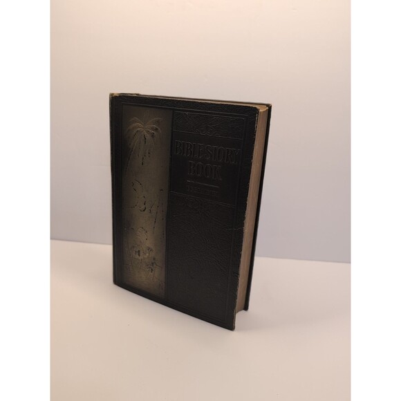 Vintage 1927 Egermeier’s Bible Story Book Illustrated Leatherette Hardcover Rare - Picture 2 of 16